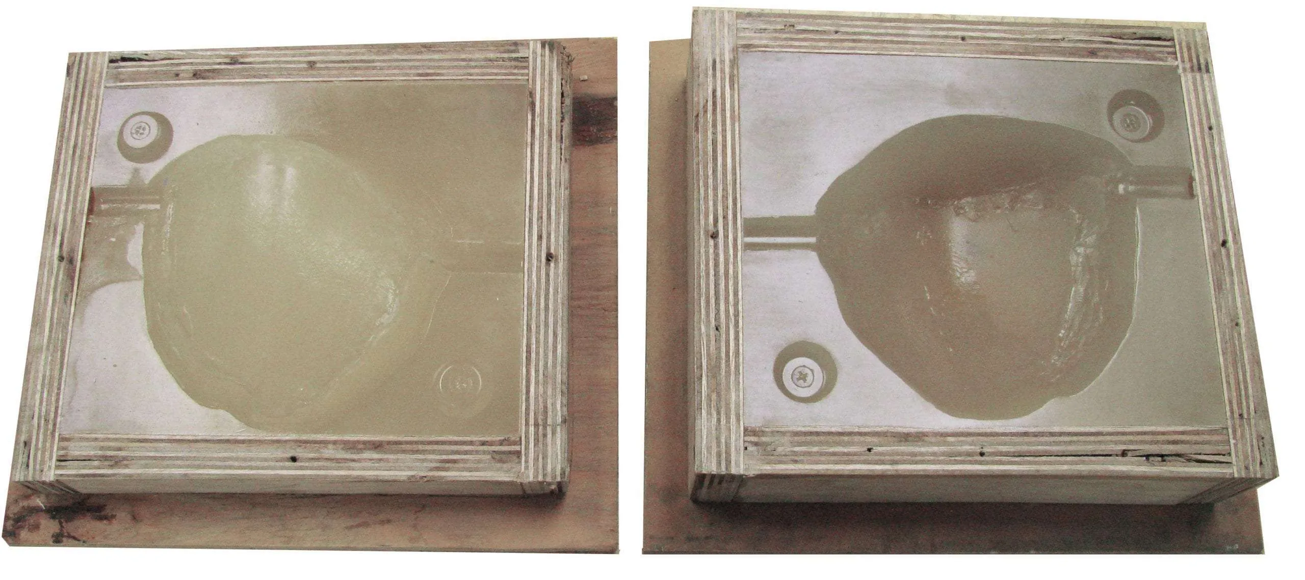 Finished Two-Part Mold